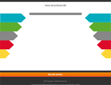 Tablet Screenshot of msc-bruchsal.de
